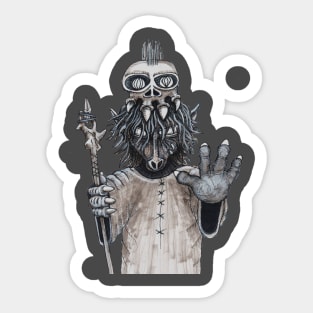 WOLF WIZARD Sticker